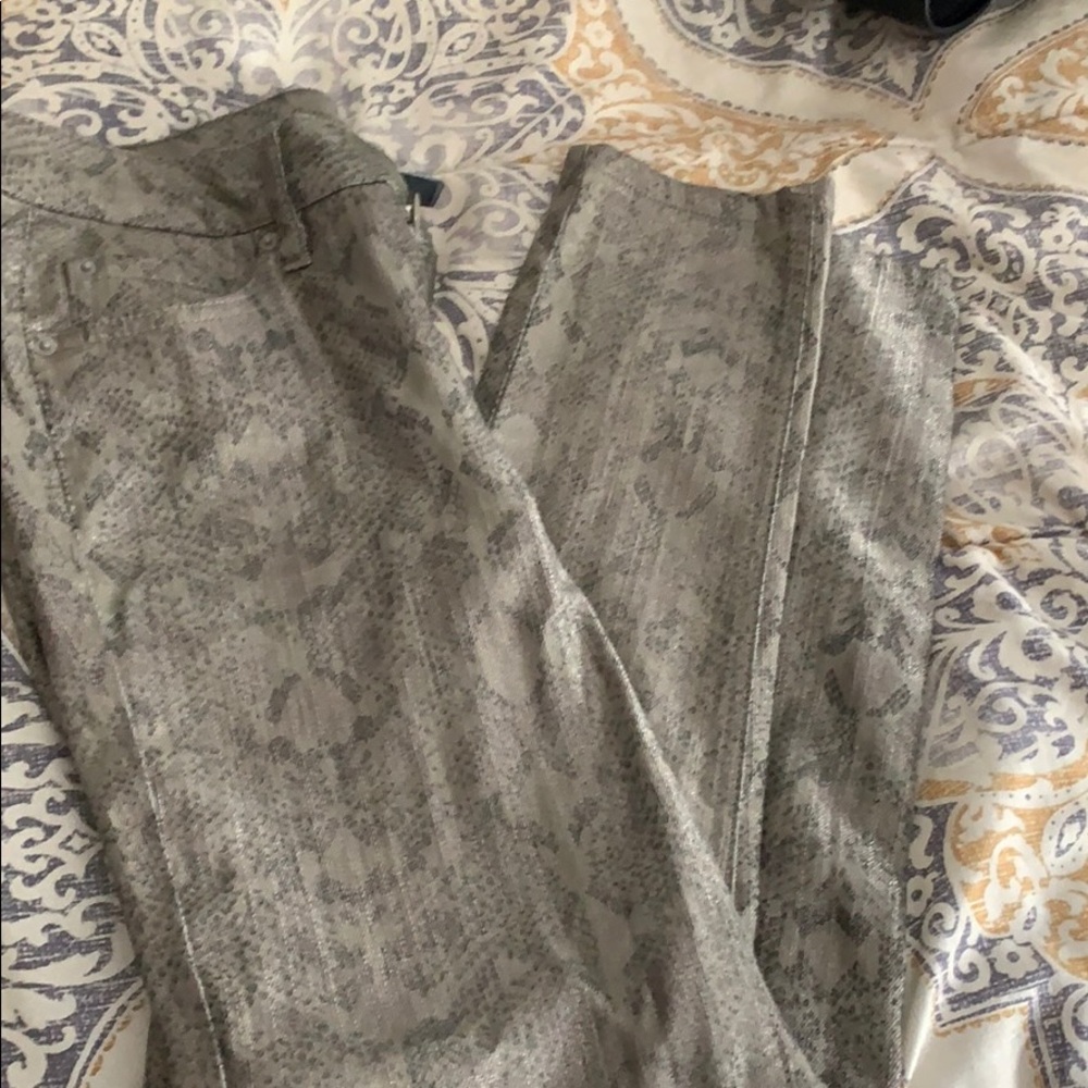 Python Fitted Jeans - image 1